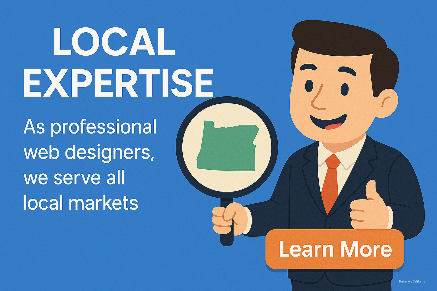 Local Fullerton, California Web Design